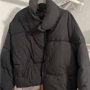 Garage Black puffer jacket